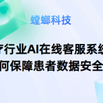 医疗行业AI在线客服系统：如何保障患者数据安全？