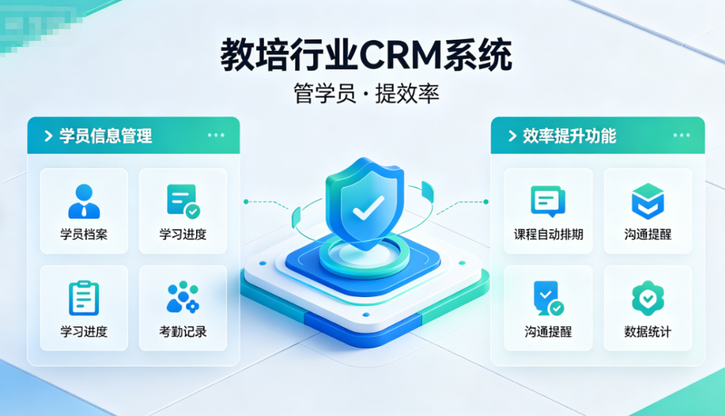 教培行业CRM_管学员_提效率
