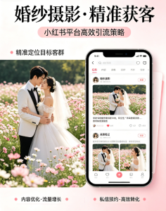 婚纱摄影小红书获客困局：AI私信客服破解“流量接不住”难题